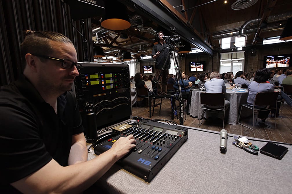 One of Spectrum's Audio Engineers: Brian Weldin