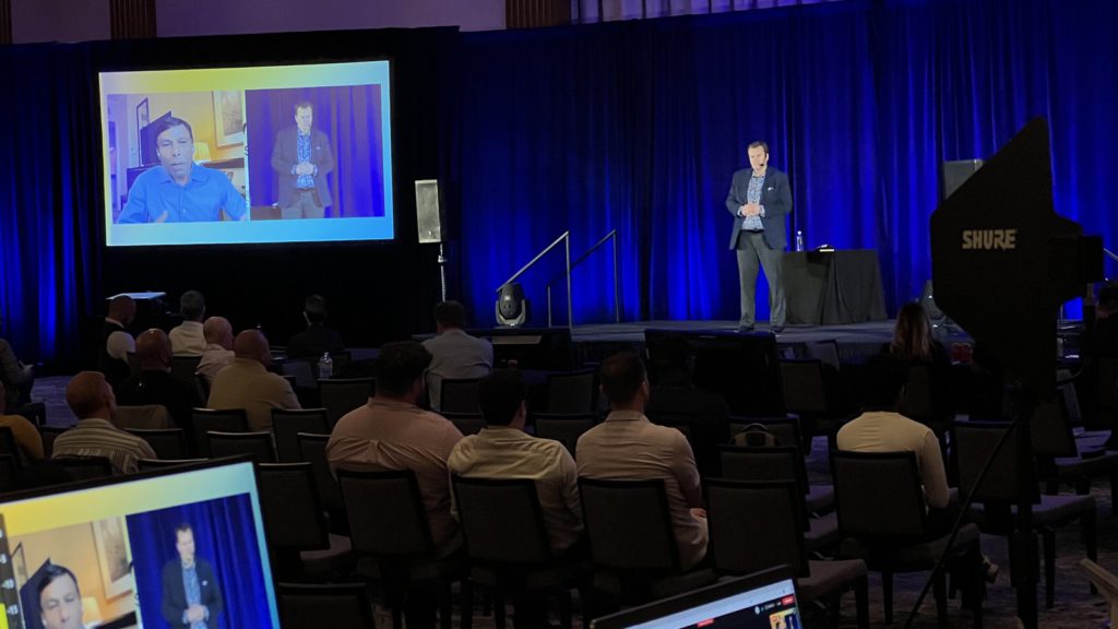 Multi-camera video switching for Scottsdale hybrid conference